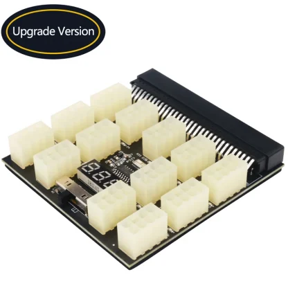 12V Power Board for HP 1200W/750W PSU - ATX 8Pin Breakout Board for Server GPU BTC Bitcoin Miner Mining Product Image #13181 With The Dimensions of 800 Width x 800 Height Pixels. The Product Is Located In The Category Names Computer & Office → Computer Cables & Connectors