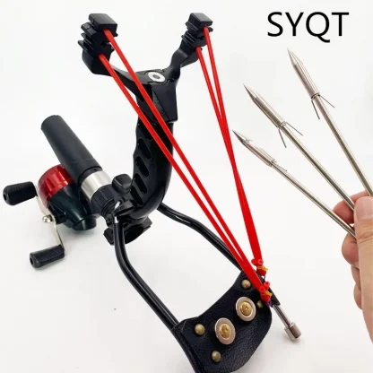 Outdoor Sports Metal Shooting Slingshot Fishing Reel Fish Dart Rubber Band Set Product Image #34537 With The Dimensions of 800 Width x 800 Height Pixels. The Product Is Located In The Category Names Sports & Entertainment → Shooting → Paintballs