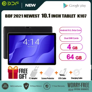 Pro 10-Inch Tablet PC - 4GB/64GB, Octa Core, Dual SIM Card, Phone Call Tab, WiFi, Bluetooth, GPS, Global Android 9.0 Product Image #11073 With The Dimensions of  Width x  Height Pixels. The Product Is Located In The Category Names Computer & Office → Tablets