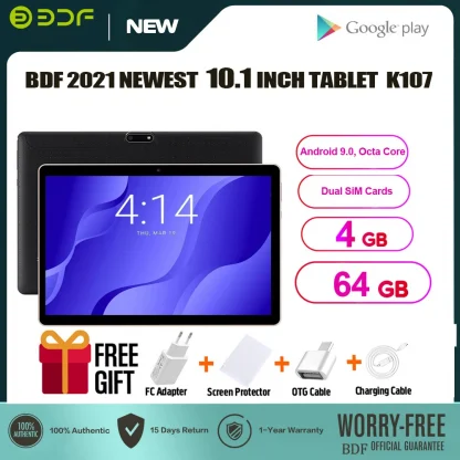 Pro 10-Inch Tablet PC - 4GB/64GB, Octa Core, Dual SIM Card, Phone Call Tab, WiFi, Bluetooth, GPS, Global Android 9.0 Product Image #11073 With The Dimensions of 1000 Width x 1000 Height Pixels. The Product Is Located In The Category Names Computer & Office → Tablets