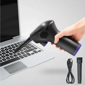 Wireless Air Duster Cleaner - 35000 RPM, 60W Strong Wind, Handheld USB Cordless Dust Blower for Tablet, Laptop, Computer Product Image #12299 With The Dimensions of  Width x  Height Pixels. The Product Is Located In The Category Names Computer & Office → Mini PC