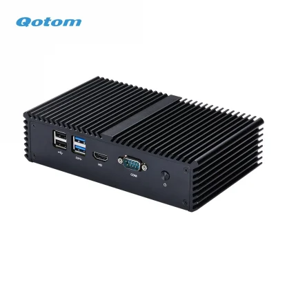 Qotom 6 LAN Mini PC with Celeron 3965U Processor, Dual Core 2.2 GHz - Home Office Factory Firewall Router VPN. Product Image #9057 With The Dimensions of 1000 Width x 1000 Height Pixels. The Product Is Located In The Category Names Computer & Office → Mini PC