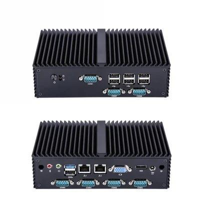 Qotom Fanless Mini Industrial PC - Bay Trail N2930 Quad Core 1.86GHz, DDR3 RAM, MSATA SSD Product Image #11207 With The Dimensions of 1000 Width x 1000 Height Pixels. The Product Is Located In The Category Names Computer & Office → Mini PC