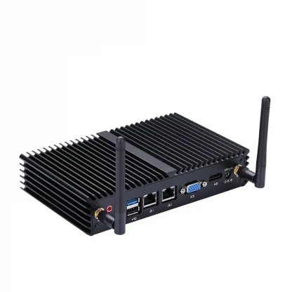 Qotom Fanless Mini Industrial PC - Bay Trail N2930 Quad Core 1.86GHz, DDR3 RAM, MSATA SSD Product Image #11209 With The Dimensions of 1000 Width x 1000 Height Pixels. The Product Is Located In The Category Names Computer & Office → Mini PC