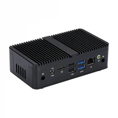 Qotom Mini PC - High-Performance Industrial Small Computer for Digital Signage, Intel J4105/J4125 Processor Product Image #25195 With The Dimensions of 1000 Width x 1000 Height Pixels. The Product Is Located In The Category Names Computer & Office → Mini PC