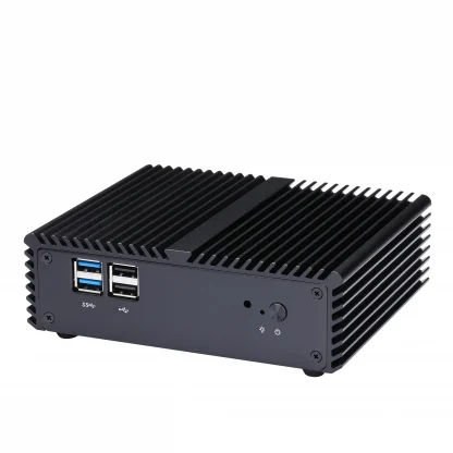 Qotom Quad Core Mini PC with Pentium J3710, 2HD Display, VGA, AES-NI, Fanless Industrial Design - Q170P Product Image #1166 With The Dimensions of 2000 Width x 2000 Height Pixels. The Product Is Located In The Category Names Computer & Office → Mini PC