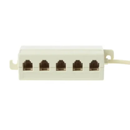 Efficient RJ11 5-Way Telephone Line Splitter Plug Adapter - 6P4C Modular Jack Product Image #1619 With The Dimensions of 800 Width x 800 Height Pixels. The Product Is Located In The Category Names Computer & Office → Computer Cables & Connectors