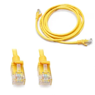 Fast and Reliable: RJ45 CAT-5 Ethernet Cable - Choose Your Length (1/2/3/5 Meter) for PC, Router, Extension Cord. Enhance your network with this high-quality, yellow patch cable. Enjoy ✓Free Shipping Worldwide! ✓Limited Time Sale ✓Easy Return. Product Image #22252 With The Dimensions of  Width x  Height Pixels. The Product Is Located In The Category Names Computer & Office → Computer Cables & Connectors