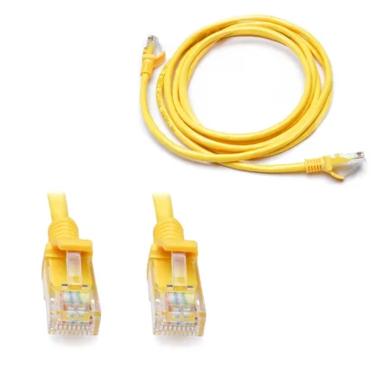Fast and Reliable: RJ45 CAT-5 Ethernet Cable - Choose Your Length (1/2/3/5 Meter) for PC, Router, Extension Cord. Enhance your network with this high-quality, yellow patch cable. Enjoy ✓Free Shipping Worldwide! ✓Limited Time Sale ✓Easy Return. Product Image #22252 With The Dimensions of 800 Width x 800 Height Pixels. The Product Is Located In The Category Names Computer & Office → Computer Cables & Connectors