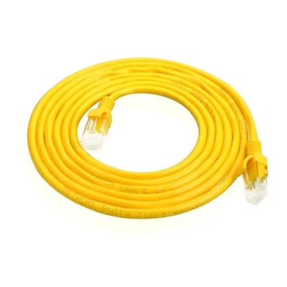 Fast and Reliable: RJ45 CAT-5 Ethernet Cable - Choose Your Length (1/2/3/5 Meter) for PC, Router, Extension Cord. Enhance your network with this high-quality, yellow patch cable. Enjoy ✓Free Shipping Worldwide! ✓Limited Time Sale ✓Easy Return. Product Image #22258 With The Dimensions of 800 Width x 800 Height Pixels. The Product Is Located In The Category Names Computer & Office → Computer Cables & Connectors