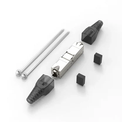 Tool-less RJ45 LAN Cable Extension Connector - Cat5e, Cat6A, Cat7 Network Extender Junction Adapter Product Image #20713 With The Dimensions of 800 Width x 800 Height Pixels. The Product Is Located In The Category Names Computer & Office → Computer Cables & Connectors