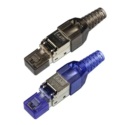Tool-Less RJ45 Cat7 Crystal Plug Connector for Effortless Networking, No Crimping Required Product Image #18488 With The Dimensions of 800 Width x 800 Height Pixels. The Product Is Located In The Category Names Computer & Office → Computer Cables & Connectors