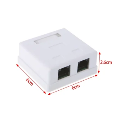 Enhance Your Network Setup with CAT6 RJ45 2-Port Junction Box – Female to Female Extension for Seamless Connectivity! Product Image #6558 With The Dimensions of 800 Width x 800 Height Pixels. The Product Is Located In The Category Names Computer & Office → Computer Cables & Connectors