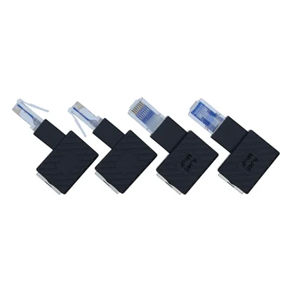 Optimize Connectivity! RJ45 90-Degree Angled Adaptor for Effortless Network Cable Management on Computers and Notebooks. Product Image #20852 With The Dimensions of 800 Width x 800 Height Pixels. The Product Is Located In The Category Names Computer & Office → Computer Cables & Connectors