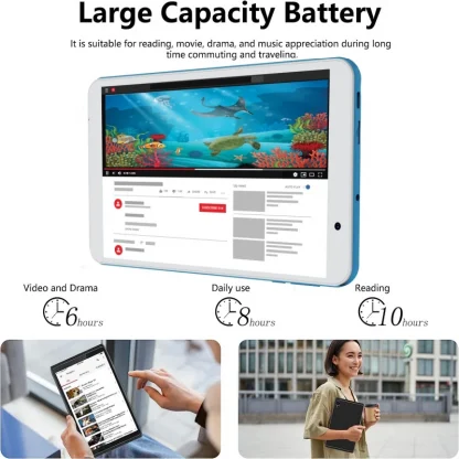 8 INCH Type-C 8FY Android 12 Tablet PC - 3GB RAM, 32GB ROM, Quad-Core, WiFi, Dual Camera, 1280x800 IPS Screen Product Image #25005 With The Dimensions of 800 Width x 800 Height Pixels. The Product Is Located In The Category Names Computer & Office → Tablets