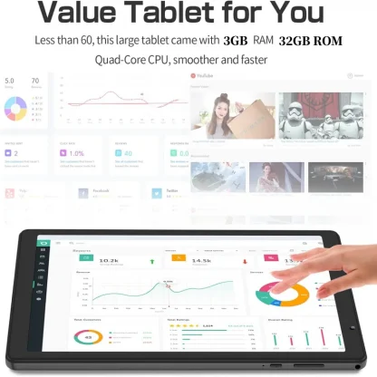 8 INCH Type-C 8FY Android 12 Tablet PC - 3GB RAM, 32GB ROM, Quad-Core, WiFi, Dual Camera, 1280x800 IPS Screen Product Image #25007 With The Dimensions of 800 Width x 800 Height Pixels. The Product Is Located In The Category Names Computer & Office → Tablets