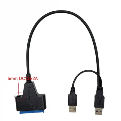 USB 3.0 to SATA III Converter Cable for 3.5/2.5 Inch HDD/SSD - UASP Compatible Hard Drive Adapter Product Image #8623 With The Dimensions of 1000 Width x 1000 Height Pixels. The Product Is Located In The Category Names Computer & Office → Computer Cables & Connectors