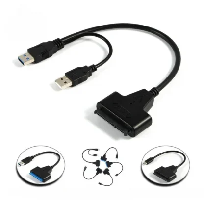 USB 3.0 to SATA III Converter Cable for 3.5/2.5 Inch HDD/SSD - UASP Compatible Hard Drive Adapter Product Image #8624 With The Dimensions of 800 Width x 800 Height Pixels. The Product Is Located In The Category Names Computer & Office → Computer Cables & Connectors