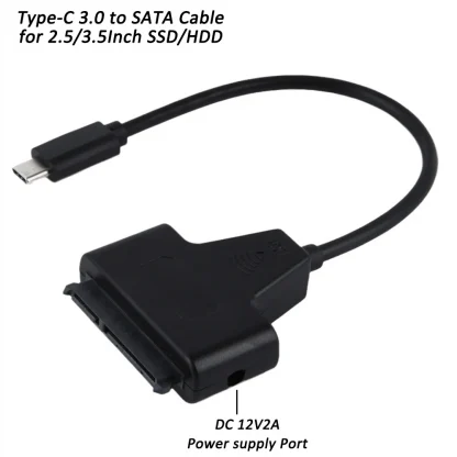 USB 3.0 SATA Adapter for 3.5 Inch SSD HDD - UASP Compatible with Samsung, Seagate, WD Product Image #8109 With The Dimensions of 1000 Width x 1000 Height Pixels. The Product Is Located In The Category Names Computer & Office → Computer Cables & Connectors