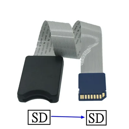 SD to TF Flexible Card Extension Cable - Adapter Reader, 10CM-60CM Length Product Image #22743 With The Dimensions of 800 Width x 800 Height Pixels. The Product Is Located In The Category Names Computer & Office → Computer Cables & Connectors