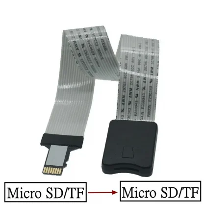 SD to TF Flexible Card Extension Cable - Adapter Reader, 10CM-60CM Length Product Image #22745 With The Dimensions of 800 Width x 800 Height Pixels. The Product Is Located In The Category Names Computer & Office → Computer Cables & Connectors