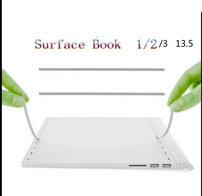Upgraded 2-Piece Silicone Non-Slip Bumper Feet Strips for Microsoft Surface Book Laptops 13.5"" (1, 2, 3) Product Image #27176 With The Dimensions of 1100 Width x 1072 Height Pixels. The Product Is Located In The Category Names Computer & Office → Laptops
