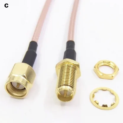 SMA Male to Female Antenna Extension Cable - RG316/RG174 Coaxial Cable Range (10cm-40cm) Product Image #23744 With The Dimensions of 840 Width x 840 Height Pixels. The Product Is Located In The Category Names Computer & Office → Computer Cables & Connectors