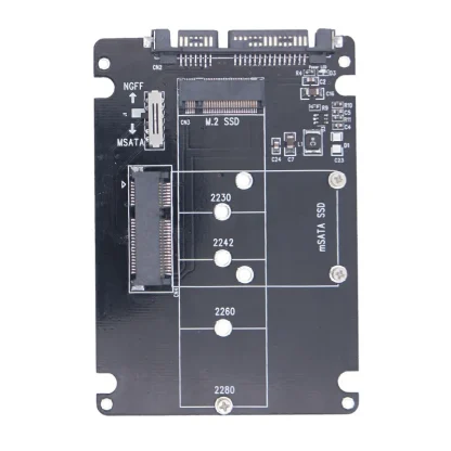 2-in-1 M.2/MSATA to SATA 3.0 & USB 3.0 Adapter: Convert and Connect SSDs to 2.5" SATA Hard Disk for PC/Laptop Product Image #4144 With The Dimensions of 800 Width x 800 Height Pixels. The Product Is Located In The Category Names Computer & Office → Storage Devices → Memory Card Adapters