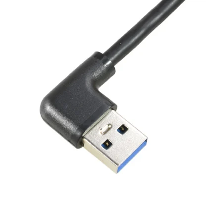 Double Right Angle USB 3.0 Cable - Same Side Double Bend Male to Male Product Image #13208 With The Dimensions of 800 Width x 800 Height Pixels. The Product Is Located In The Category Names Computer & Office → Computer Cables & Connectors