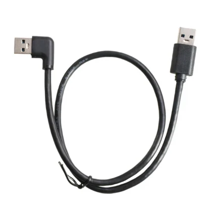 Double Right Angle USB 3.0 Cable - Same Side Double Bend Male to Male Product Image #13209 With The Dimensions of 800 Width x 800 Height Pixels. The Product Is Located In The Category Names Computer & Office → Computer Cables & Connectors