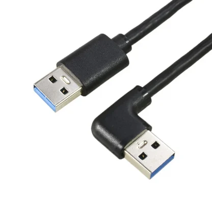 Double Right Angle USB 3.0 Cable - Same Side Double Bend Male to Male Product Image #13205 With The Dimensions of 800 Width x 800 Height Pixels. The Product Is Located In The Category Names Computer & Office → Computer Cables & Connectors
