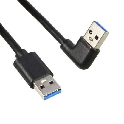 Double Right Angle USB 3.0 Cable - Same Side Double Bend Male to Male Product Image #13211 With The Dimensions of 800 Width x 800 Height Pixels. The Product Is Located In The Category Names Computer & Office → Computer Cables & Connectors