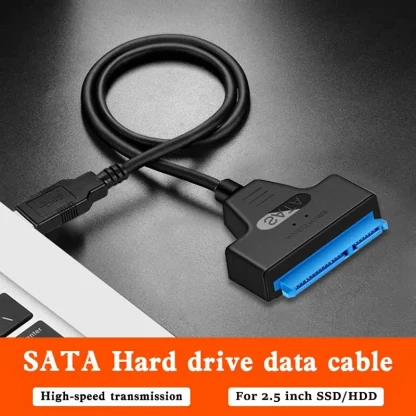 USB 3.0 SATA Adapter Cable for 2.5 Inch SSD/HDD - Connect Solid State & Mechanical Drives to Laptop/Desktop Product Image #3988 With The Dimensions of 800 Width x 800 Height Pixels. The Product Is Located In The Category Names Computer & Office → Computer Cables & Connectors