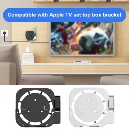 Universal Wall Mount Stand for Apple TV 4K/HD-compatible/2nd-6th Gen - Set Top Box Holder and Media Player Cradle. Product Image #17762 With The Dimensions of 1001 Width x 1001 Height Pixels. The Product Is Located In The Category Names Computer & Office → Device Cleaners