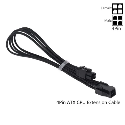 Sleeve Extension Power Supply Cable Kit - 24-pin ATX/EPS, 8-pin PCI-E GPU, 8-pin CPU, 6-pin PCIE, 4-Pin CPU with Combs - 18 AWG Product Image #524 With The Dimensions of 800 Width x 800 Height Pixels. The Product Is Located In The Category Names Computer & Office → Computer Cables & Connectors