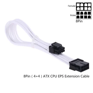 24-Pin ATX/EPS Sleeve Extension Cable Kit for GPU and CPU Power Supply Product Image #4383 With The Dimensions of  Width x  Height Pixels. The Product Is Located In The Category Names Computer & Office → Computer Cables & Connectors