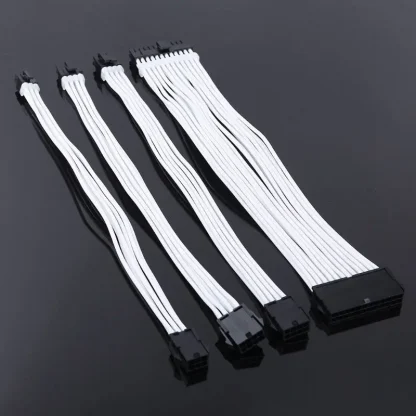 8-pin Sleeve Extension Power Supply Cable Kit with Combs - ATX/EPS, PCI-E GPU, CPU, PCIE, CPU - 18 AWG, 20 inches Product Image #1557 With The Dimensions of 800 Width x 800 Height Pixels. The Product Is Located In The Category Names Computer & Office → Computer Cables & Connectors