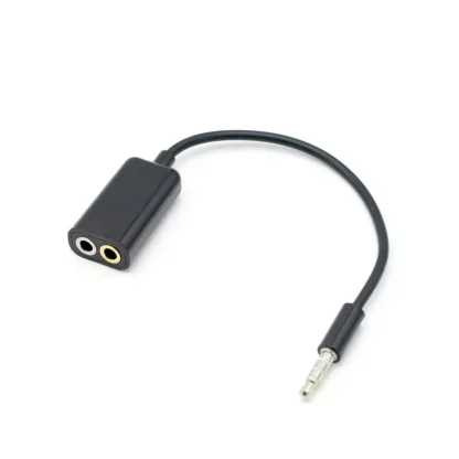 3.5mm Stereo Audio Male to Earphone Headset + Microphone Splitter Adapter Product Image #17772 With The Dimensions of 800 Width x 800 Height Pixels. The Product Is Located In The Category Names Computer & Office → Computer Cables & Connectors