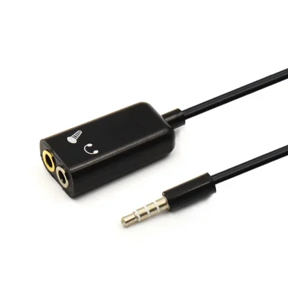 3.5mm Stereo Audio Male to Earphone Headset + Microphone Splitter Adapter Product Image #17774 With The Dimensions of 800 Width x 800 Height Pixels. The Product Is Located In The Category Names Computer & Office → Computer Cables & Connectors