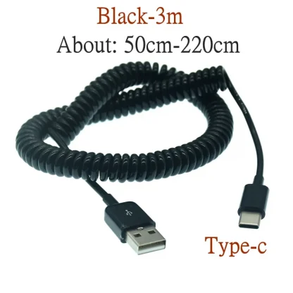 Spring USB Cable - Micro, Mini, USB C Male to Male/Female, Fast Charging Phone Charger Cord - 1m, 3m Product Image #6089 With The Dimensions of 800 Width x 800 Height Pixels. The Product Is Located In The Category Names Computer & Office → Computer Cables & Connectors