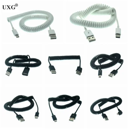 Spring USB Cable - Micro, Mini, USB C Male to Male/Female, Fast Charging Phone Charger Cord - 1m, 3m Product Image #6087 With The Dimensions of 800 Width x 800 Height Pixels. The Product Is Located In The Category Names Computer & Office → Computer Cables & Connectors