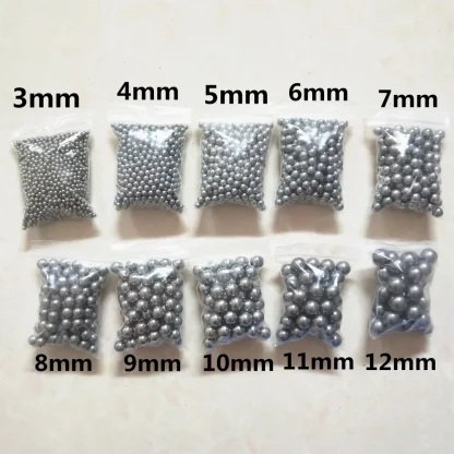 Hunting Slingshot Stainless Steel Ammo Set (6mm-10mm Diameter) Product Image #33130 With The Dimensions of 1000 Width x 1000 Height Pixels. The Product Is Located In The Category Names Sports & Entertainment → Shooting → Paintballs