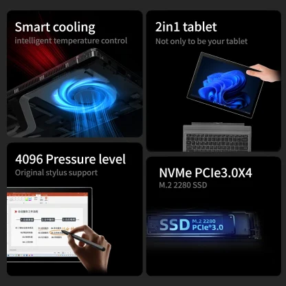 Ultraslim 2-IN-1 Tablet PC, 12th Gen Intel Core i7, 16GB RAM, 512GB SSD, 13" 2K IPS Display, Windows 11 Laptop Product Image #26783 With The Dimensions of 1000 Width x 1000 Height Pixels. The Product Is Located In The Category Names Computer & Office → Laptops