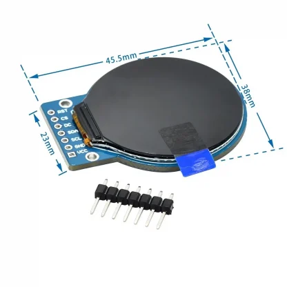 1.28 Inch Round TFT LCD Display Module: RGB 240x240, GC9A01 Driver, 4-Wire SPI Interface, PCB for Arduino Product Image #27986 With The Dimensions of 1360 Width x 1360 Height Pixels. The Product Is Located In The Category Names Computer & Office → Laptops