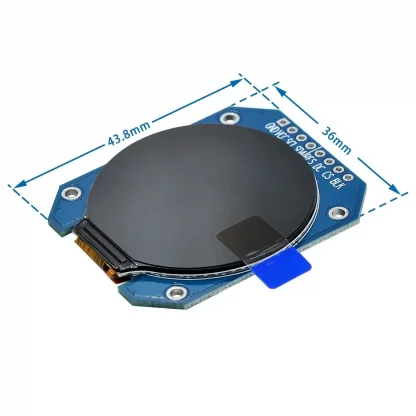 1.28 Inch Round TFT LCD Display Module: RGB 240x240, GC9A01 Driver, 4-Wire SPI Interface, PCB for Arduino Product Image #27988 With The Dimensions of 1360 Width x 1360 Height Pixels. The Product Is Located In The Category Names Computer & Office → Laptops