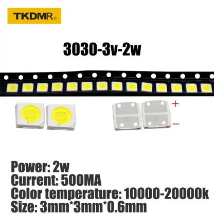 TKDMR High Power 2W 3030 LED Backlight for LCD TV (100/50pcs) Product Image #35148 With The Dimensions of 1000 Width x 1000 Height Pixels. The Product Is Located In The Category Names Computer & Office → Industrial Computer & Accessories