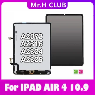 Apple iPad Air 4 10.9" LCD Display Assembly - Genuine Touch Screen Tablet Replacement Product Image #23454 With The Dimensions of  Width x  Height Pixels. The Product Is Located In The Category Names Computer & Office → Computer Cables & Connectors