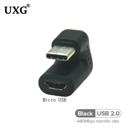 180° Angled U-Shape USB Adapter, 5Gbps USB 3.0/2.0 TYPE-C Male to Female Extension Connector, 10Gbps Transfer Speed Product Image #23695 With The Dimensions of 800 Width x 800 Height Pixels. The Product Is Located In The Category Names Computer & Office → Computer Cables & Connectors