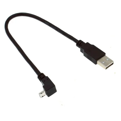 90-Degree Micro USB Male to USB Male Data Charging Cable for Mobile Phone, Tablet, and Driving Recorder - Available in 0.3m-5m Lengths Product Image #19506 With The Dimensions of 800 Width x 800 Height Pixels. The Product Is Located In The Category Names Computer & Office → Computer Cables & Connectors