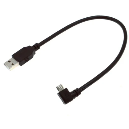 90-Degree Micro USB Male to USB Male Data Charging Cable for Mobile Phone, Tablet, and Driving Recorder - Available in 0.3m-5m Lengths Product Image #19507 With The Dimensions of 800 Width x 800 Height Pixels. The Product Is Located In The Category Names Computer & Office → Computer Cables & Connectors